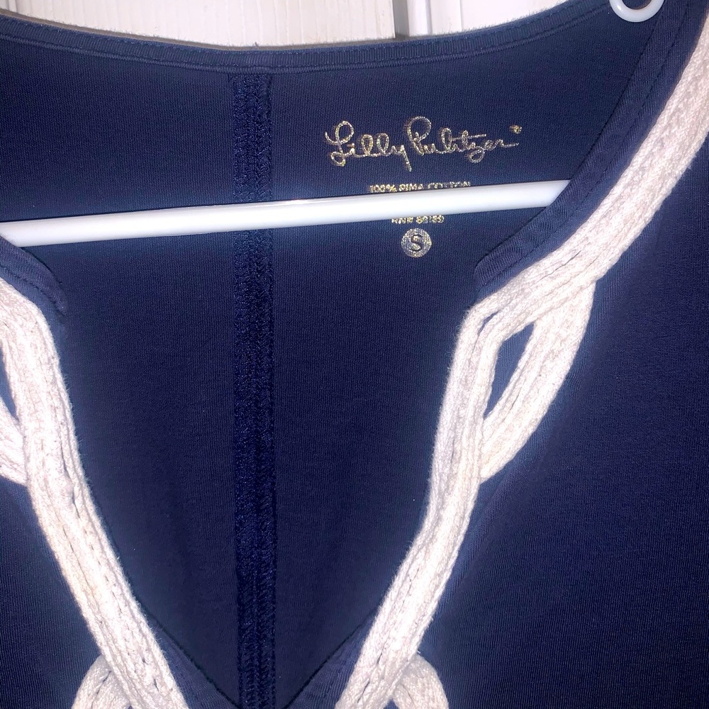 Lilly Pulitzer navy dress